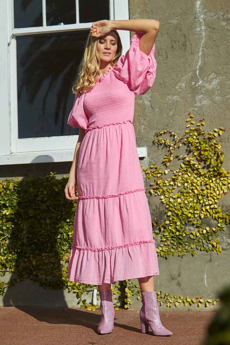 Augustine Pippi Dress Pink