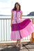 AUGUSTINE Bree Maxi Shirt Dress Pink