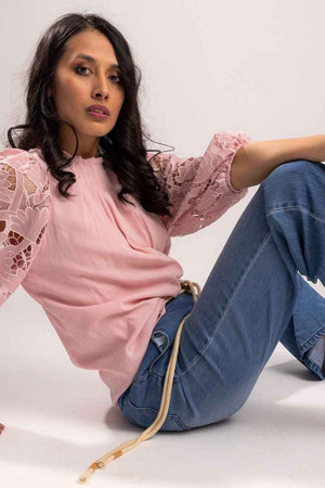 THE BAY Mapua  Blouse Pink