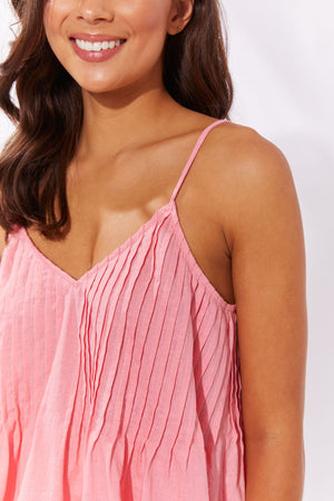 Haven Cuban Pleated Tank Candy