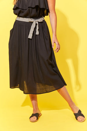 Haven Palma Skirt Black