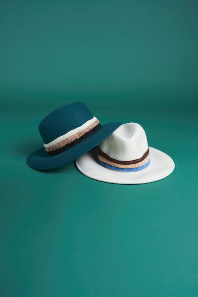 DL Cappello Cream 100% Italian Wool Hat
