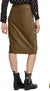 S&S Midi Lurex Skirt With Zip