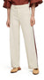 Wide Leg Stretch Pant with Contrast