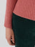 Nice Things Cable Sweater Pink Sweater
