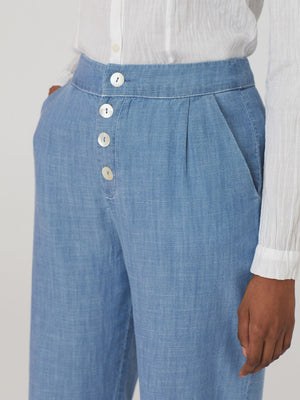 Nice Things Loose Denim Pants - 100% Cotton