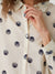 Nice Things Hatched Dot Shirt - 100% Cotton