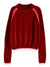 S&S High Neck Chenille Pullover - Ruby Red